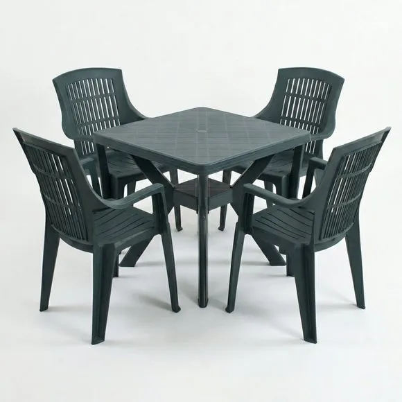 Trabella 4 Seater Seat Dining Set 2