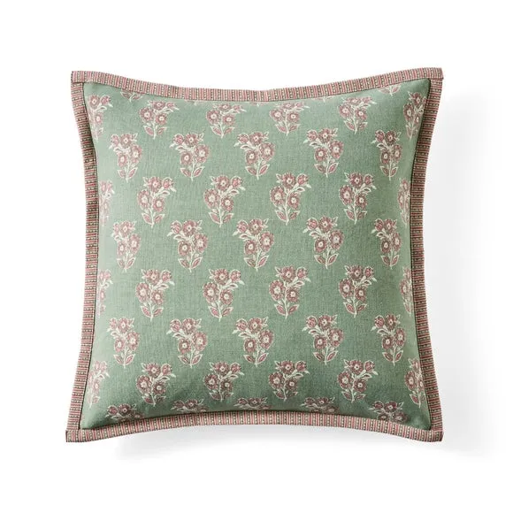 Woodblock Ditsy Bunch Cushion Cover 3