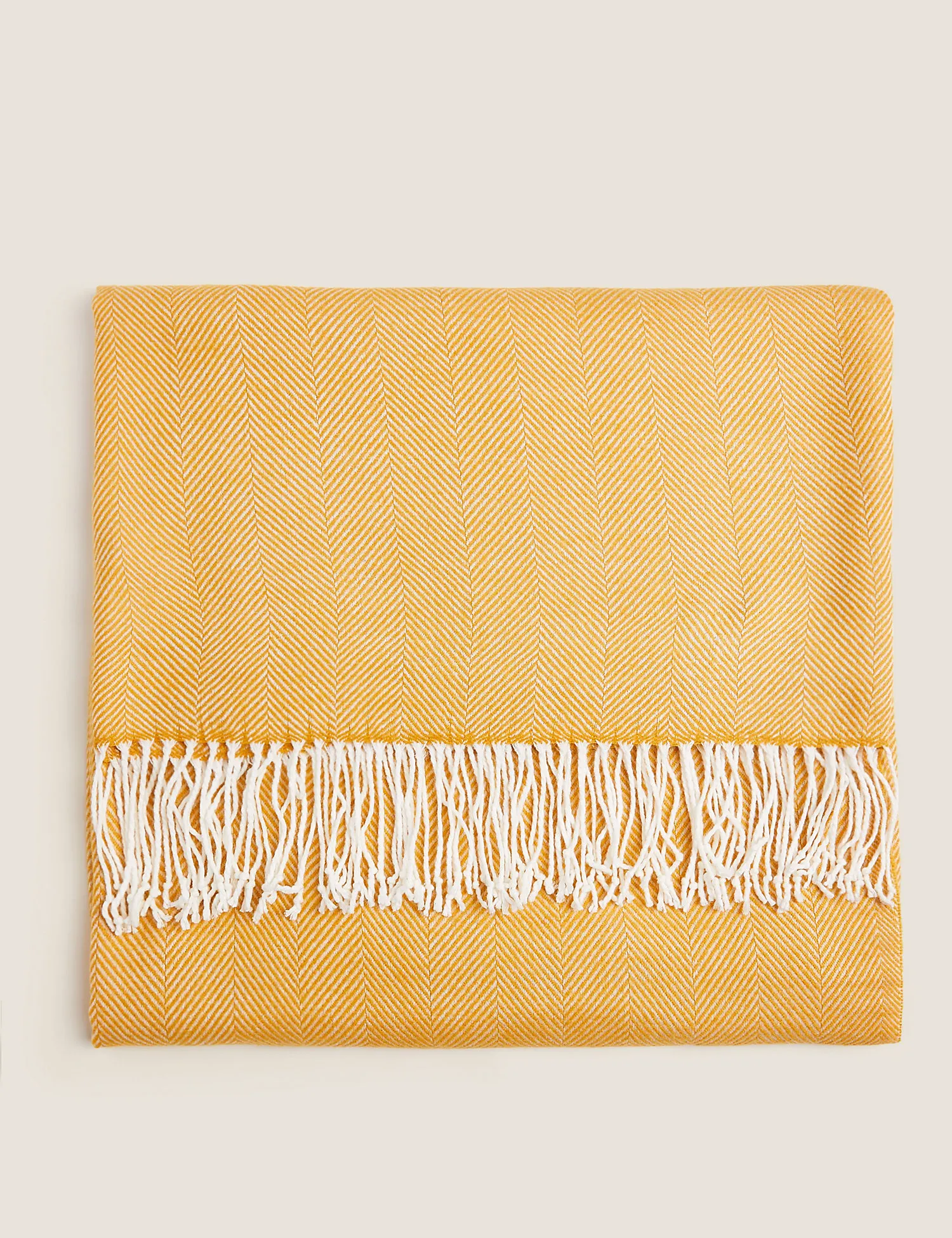 M&S Herringbone Throw