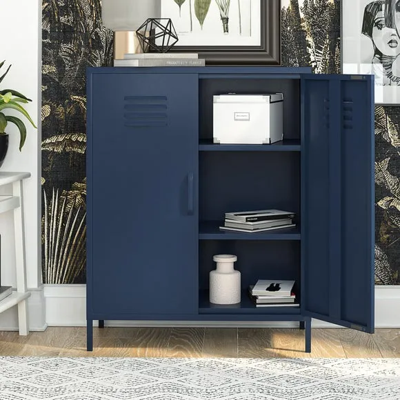 Bradford 2 Door Metal Storage Cabinet 3
