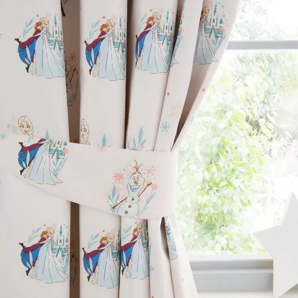 Disney Frozen Blackout Eyelet Curtains 4