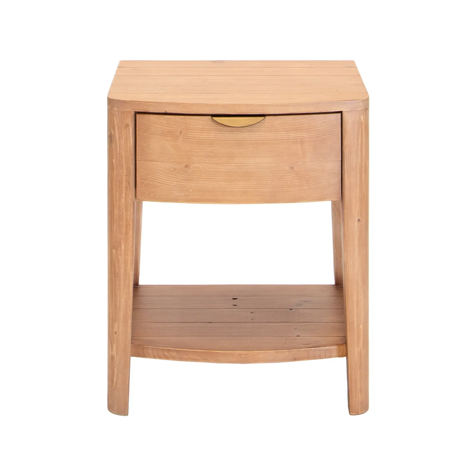 Halstatt 1 Drawer Bedside Table, Pine Wood | Barker & Stonehouse 5
