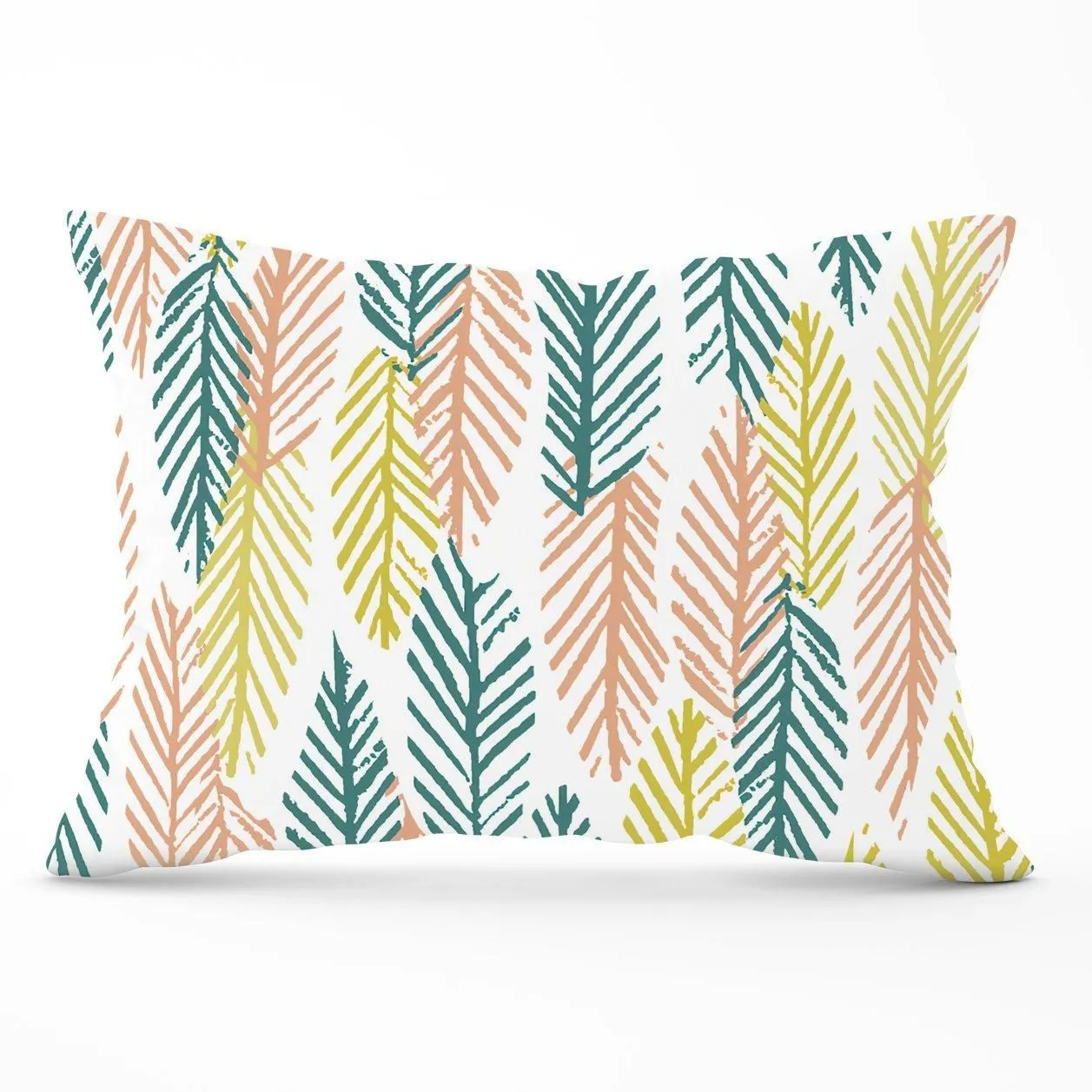 Warren Reed - Designer Scandinavian Style Foliage Cushions in Green