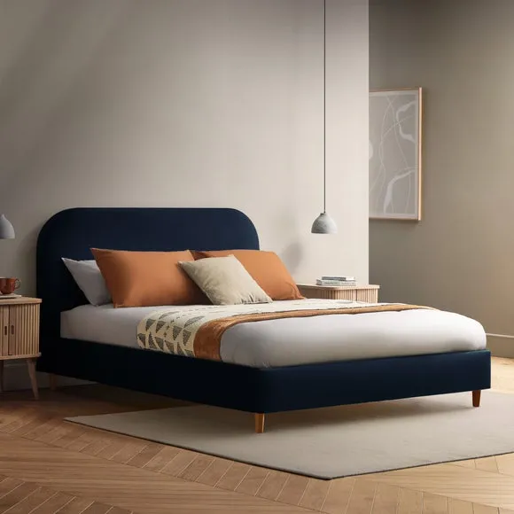 Silentnight Fara Bed Frame, Velvet 1