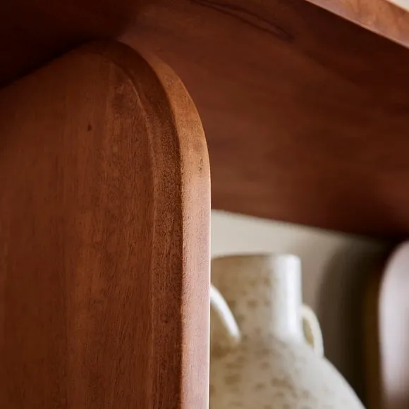 Paddle Bookcase, Mango Wood 3