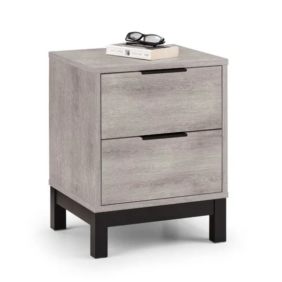 Return - Bali 2 Drawer Bedside Table 4