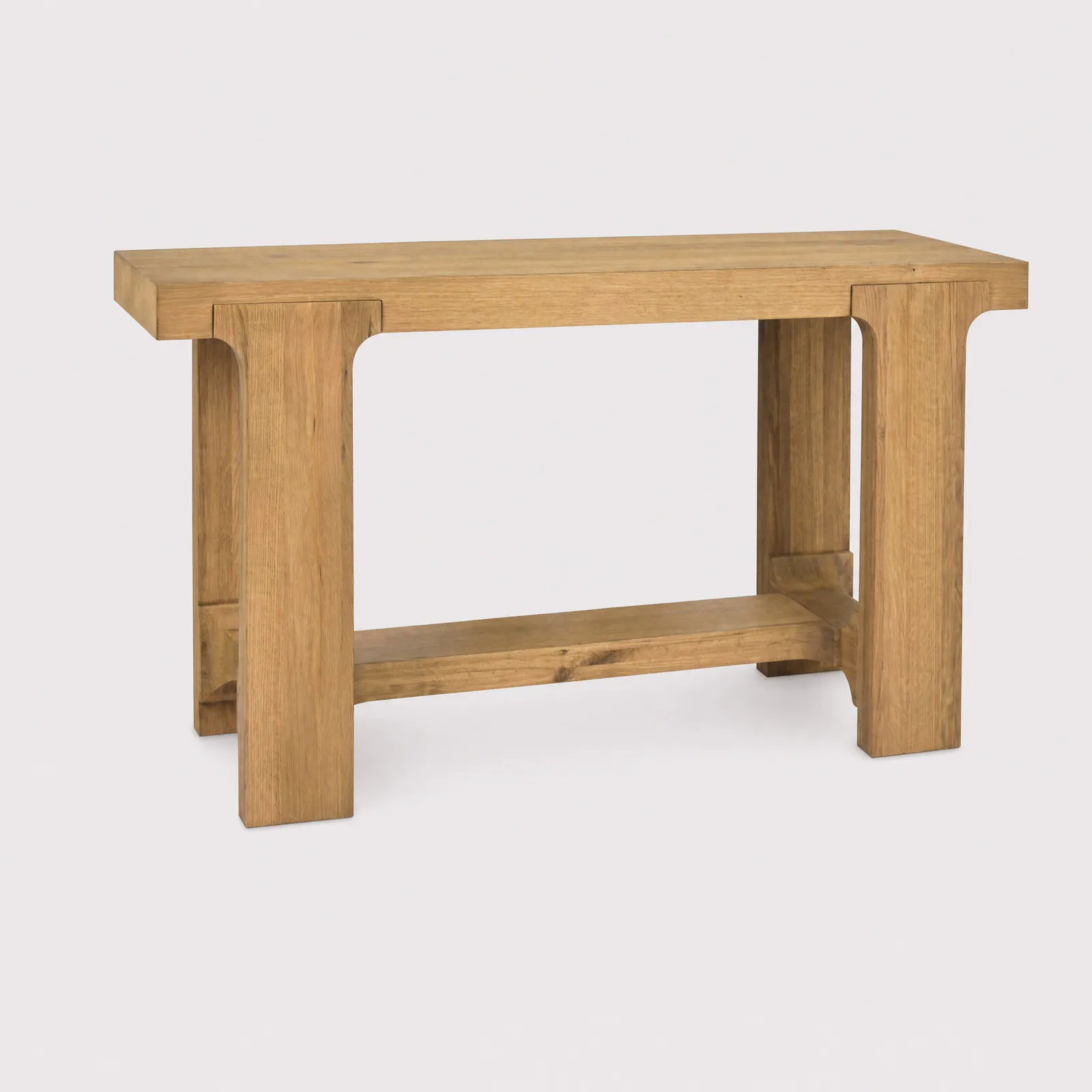 Wade Console Table, Neutral Wood | Barker & Stonehouse