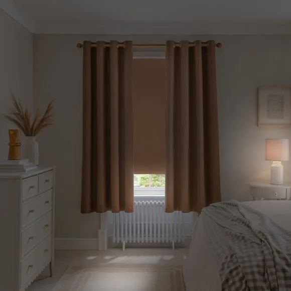 Luna Simply Fit Blackout Roller Blind 5
