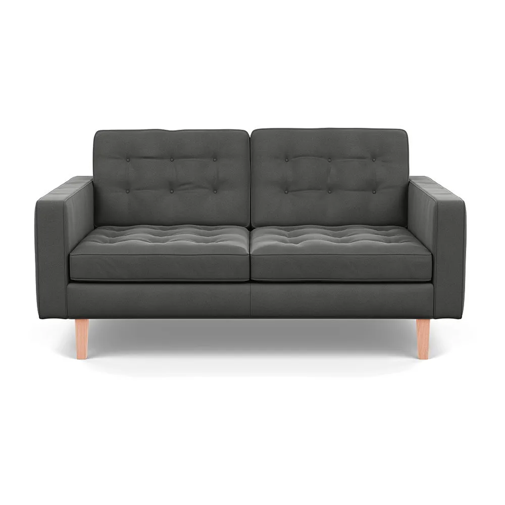 Heal's Hepburn 2 Seater Nobilis Velvet Dolphin Natural 1