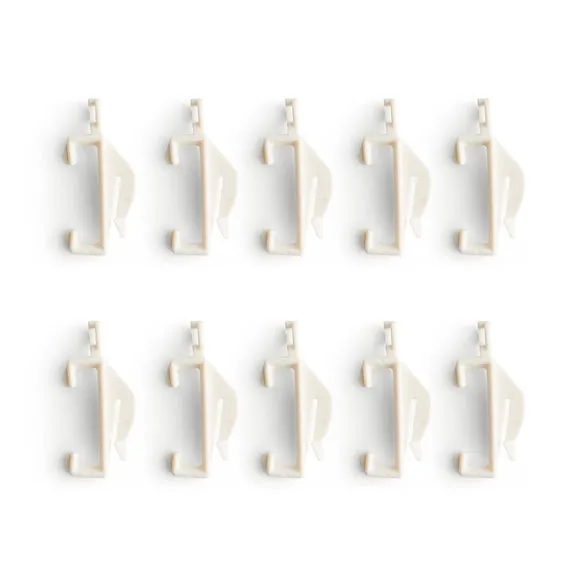 Pack of 10 Curtain Gliders