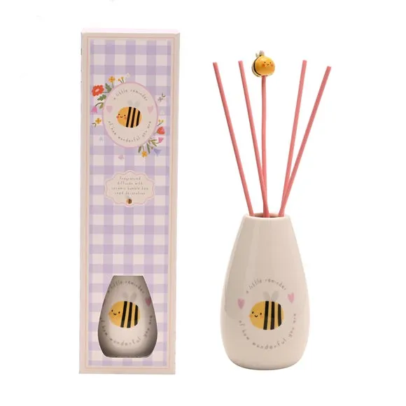 Love Life A Little Reminder Lychee & Raspberry Ceramic Diffuser 2