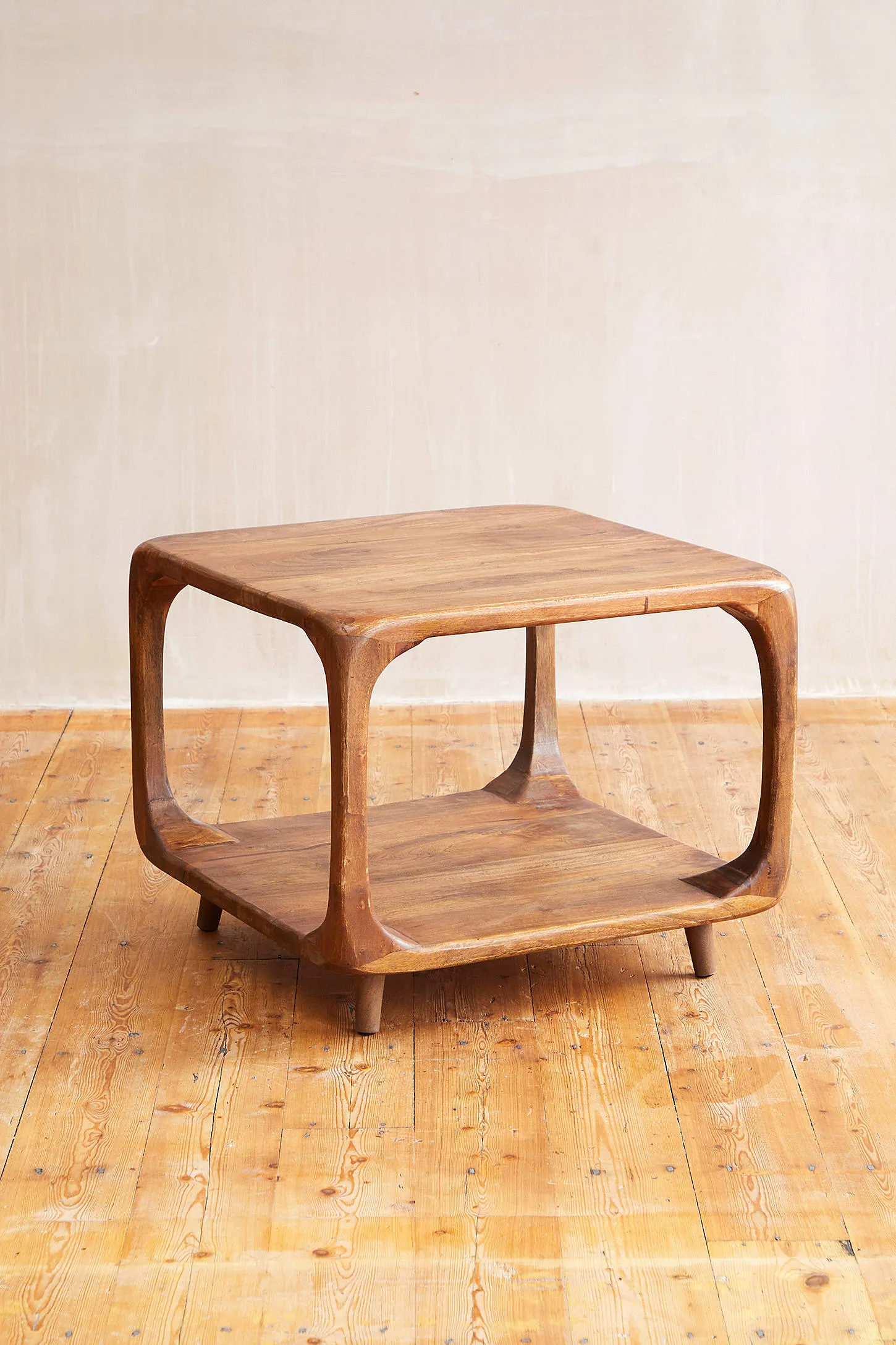 Cynthia Cube Coffee Table - Brown 3