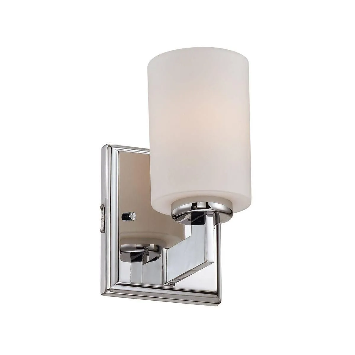 Netlighting Taylor 1 Light Small Wall Light Polished Chrome Finish G9 in Grey
