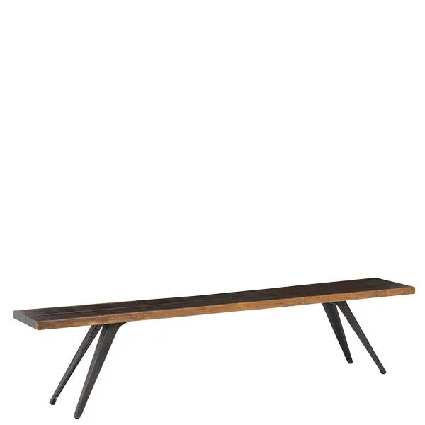 Vega Solid Oak  Bench
