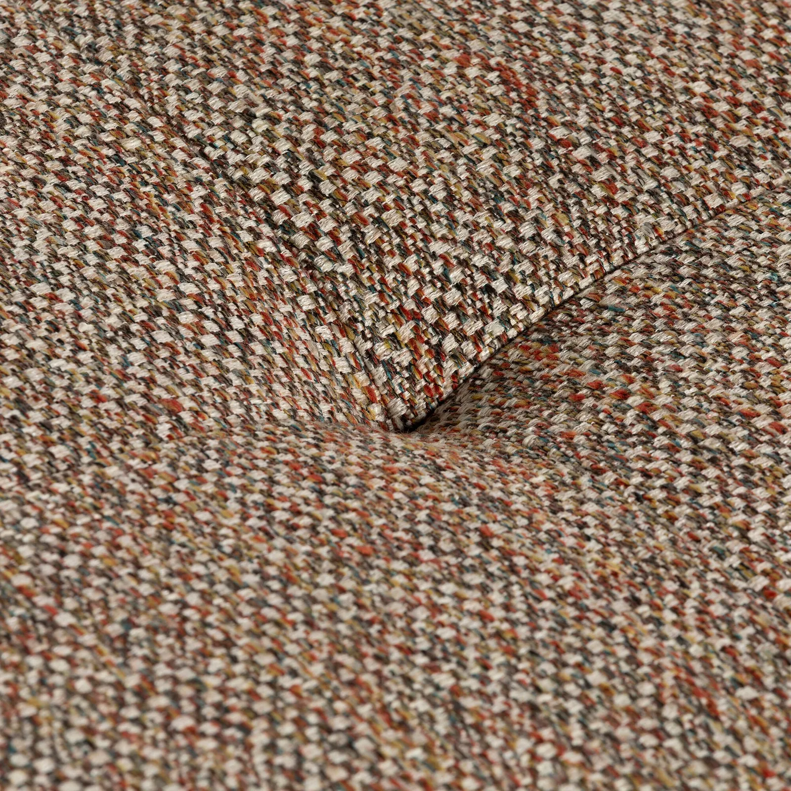 Ercol Aosta Footstool, Brown Fabric | Barker & Stonehouse 5
