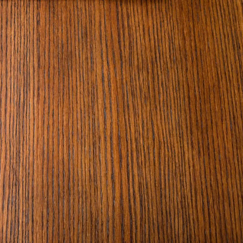 sweeek Dining table rectangular extendable with rubberwood & oak veneer in Dark Brown 4