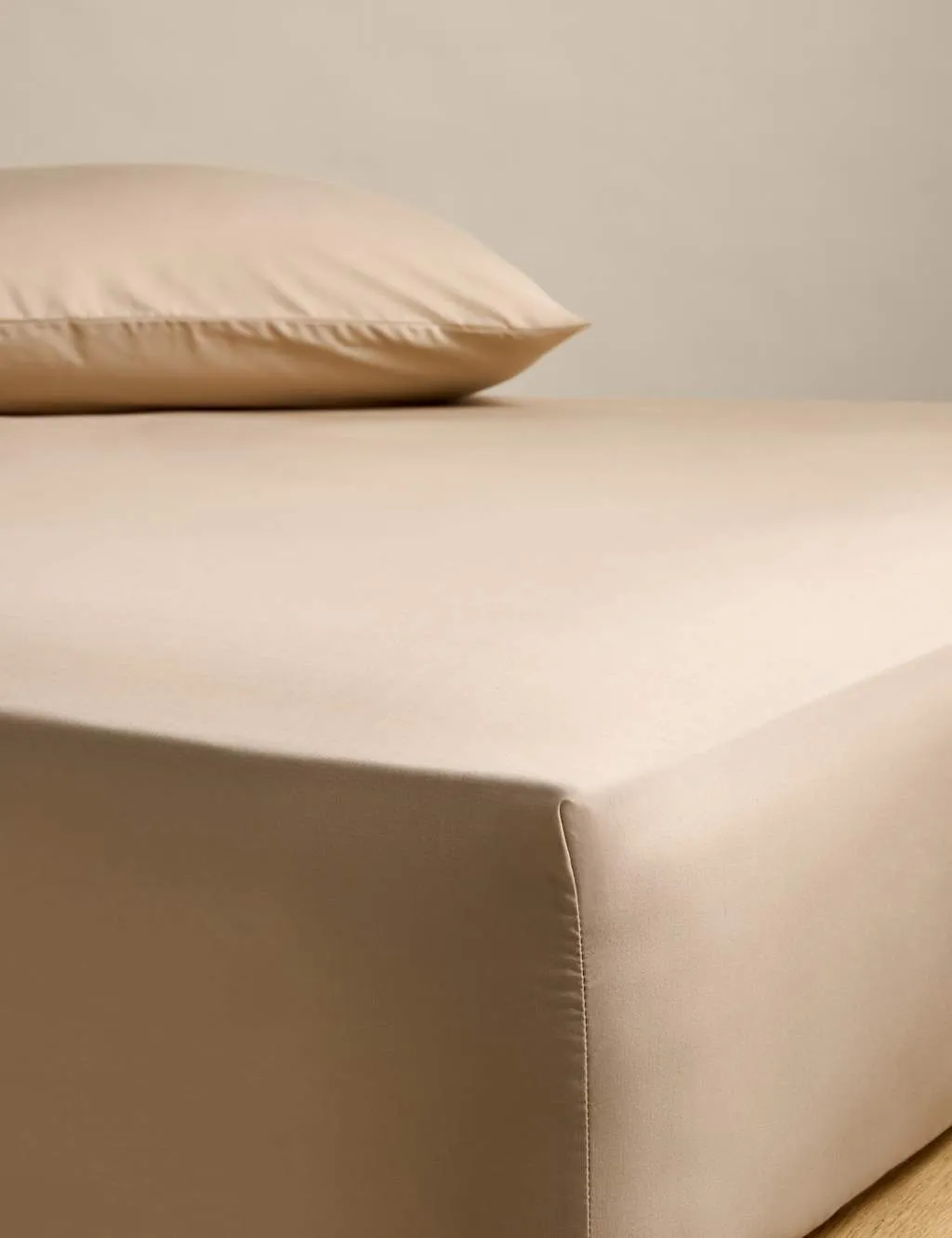M&S Stay Cool Lyocell Rich Deep Fitted Sheet Biscuit