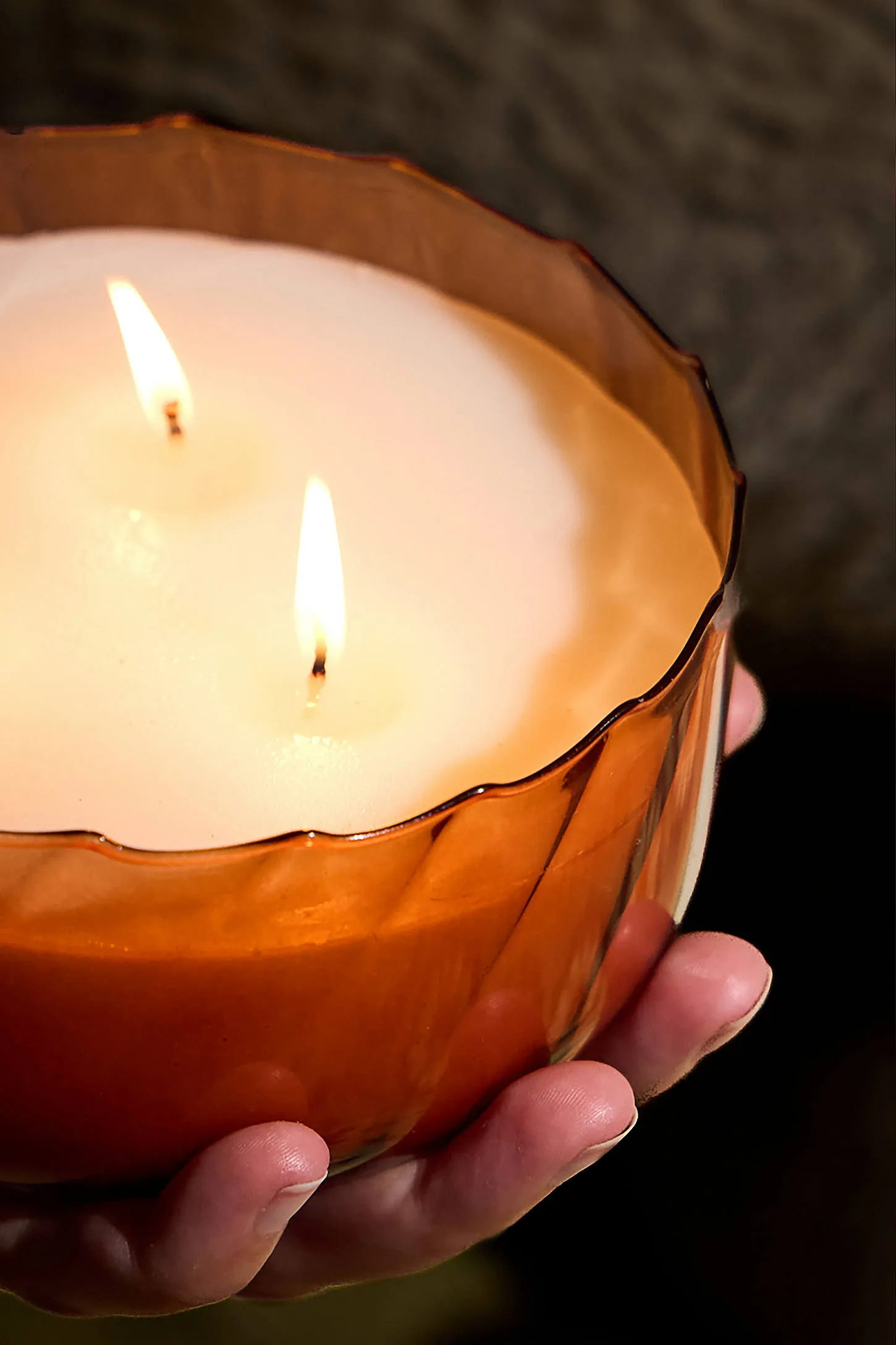Paddywax Ripple Tobacco & Patchouli 12oz Candle ALL 2