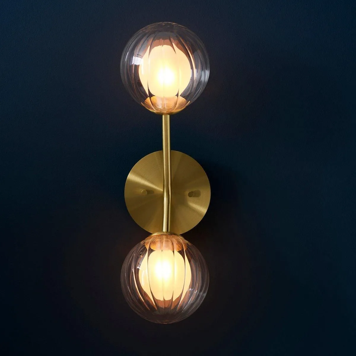 Netlighting 'ROME' Dimmable Stylish Contemporary Indoor Decorative Metal Wall Lamp in Yellow 5