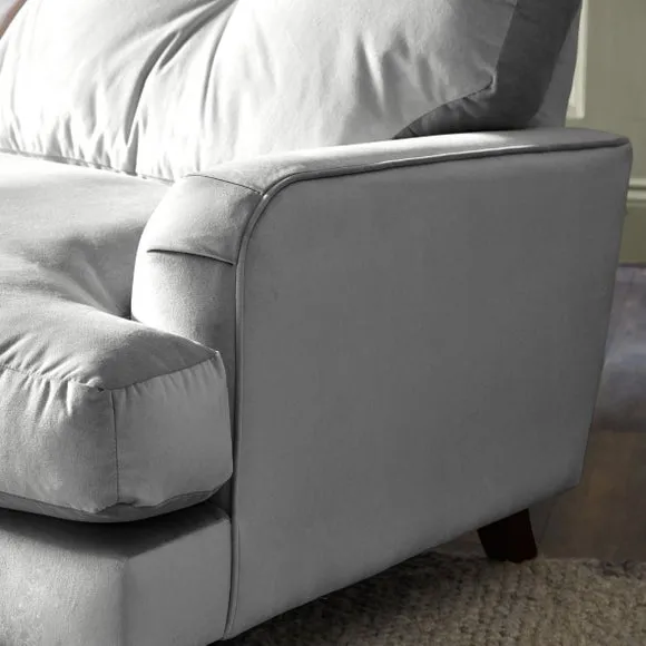 Martha Vintage Velvet Corner Chaise 5