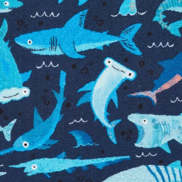 Catherine Lansfield Kids Jawsome Sharks Rug 2