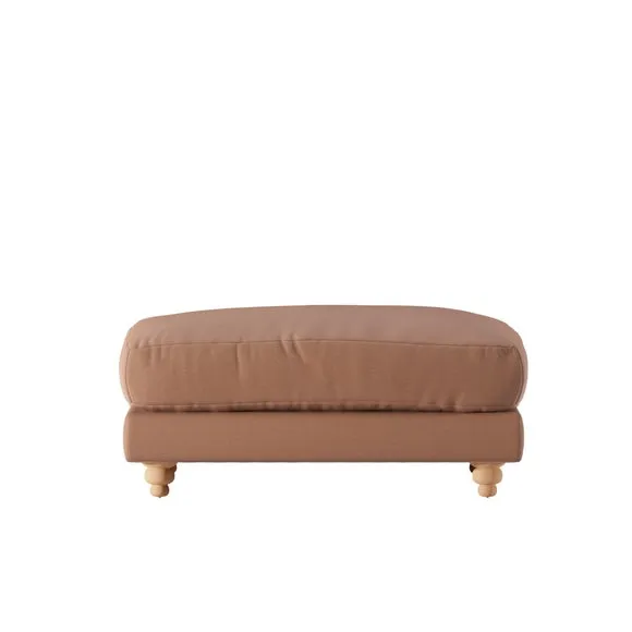 Martha Vintage Velvet Footstool 4