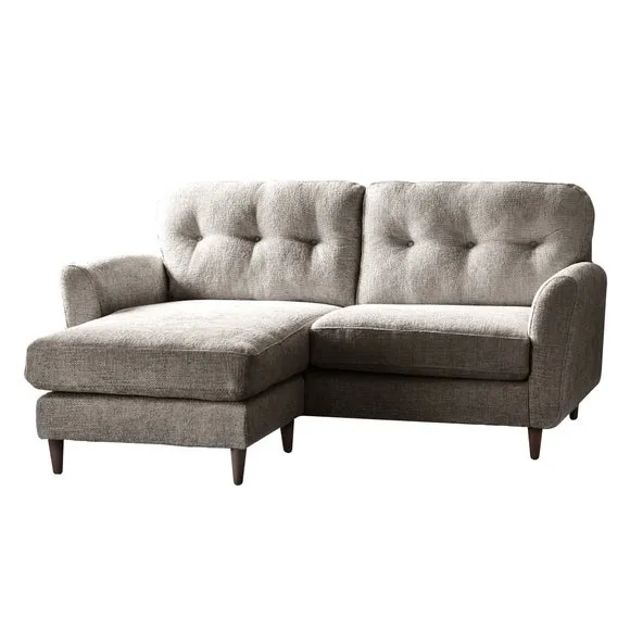 Sven Chunky Chenille Reversible Corner Chaise Sofa 4