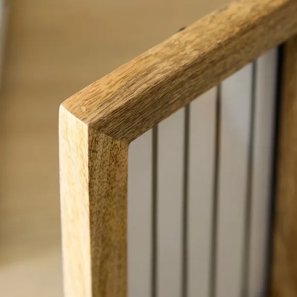 Mango Wood Hinged Double Photo Frame 2