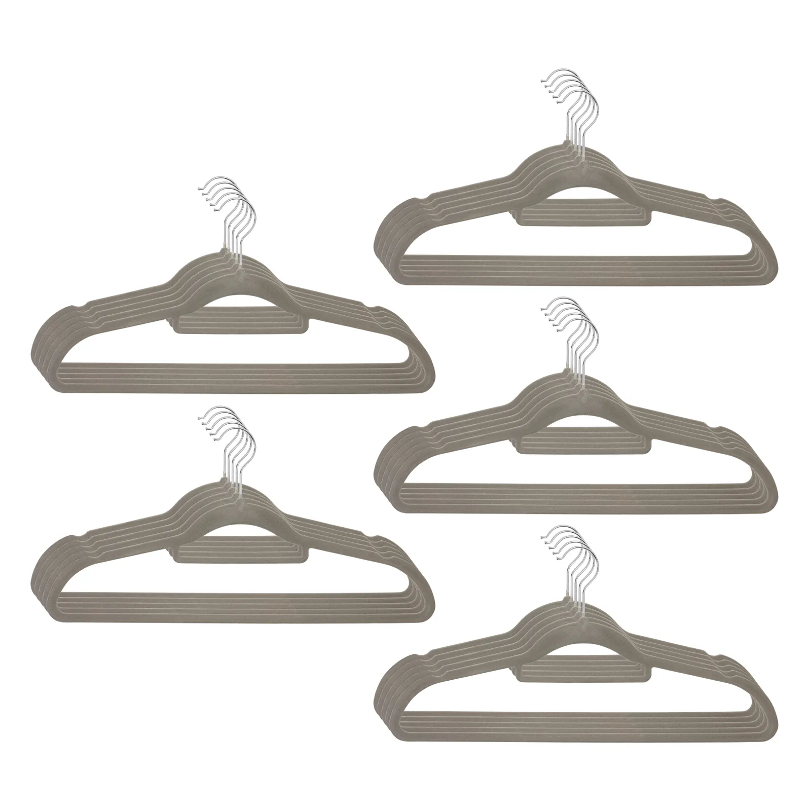 Set of 25 Flocked Hangers 2