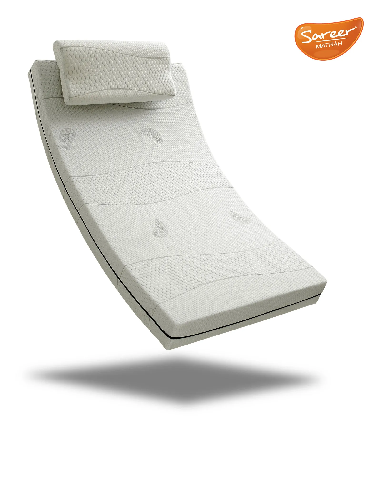 Sareer Furniture Limited Memory Foam Mattress in White 2