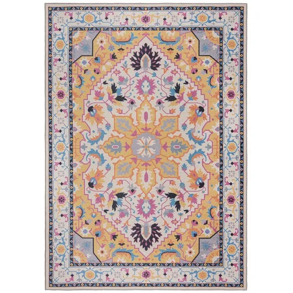 Orla Traditional Washable Rug 3