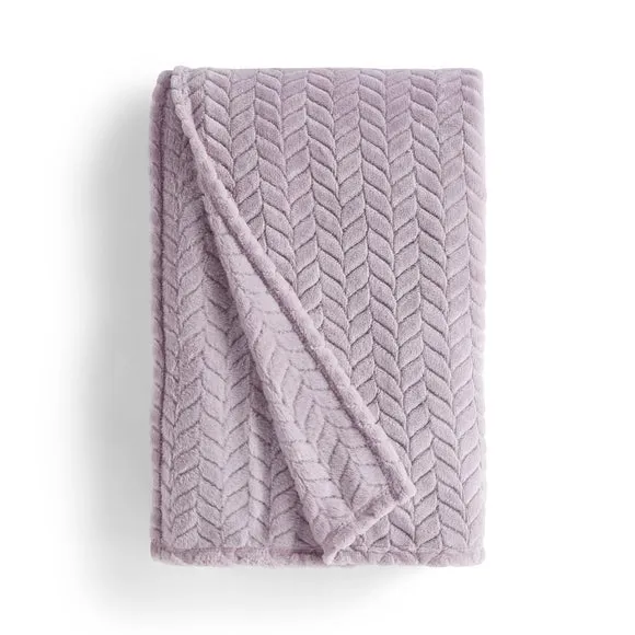 Amelia Recycled Throw Blanket, 200cm x 200cm 5