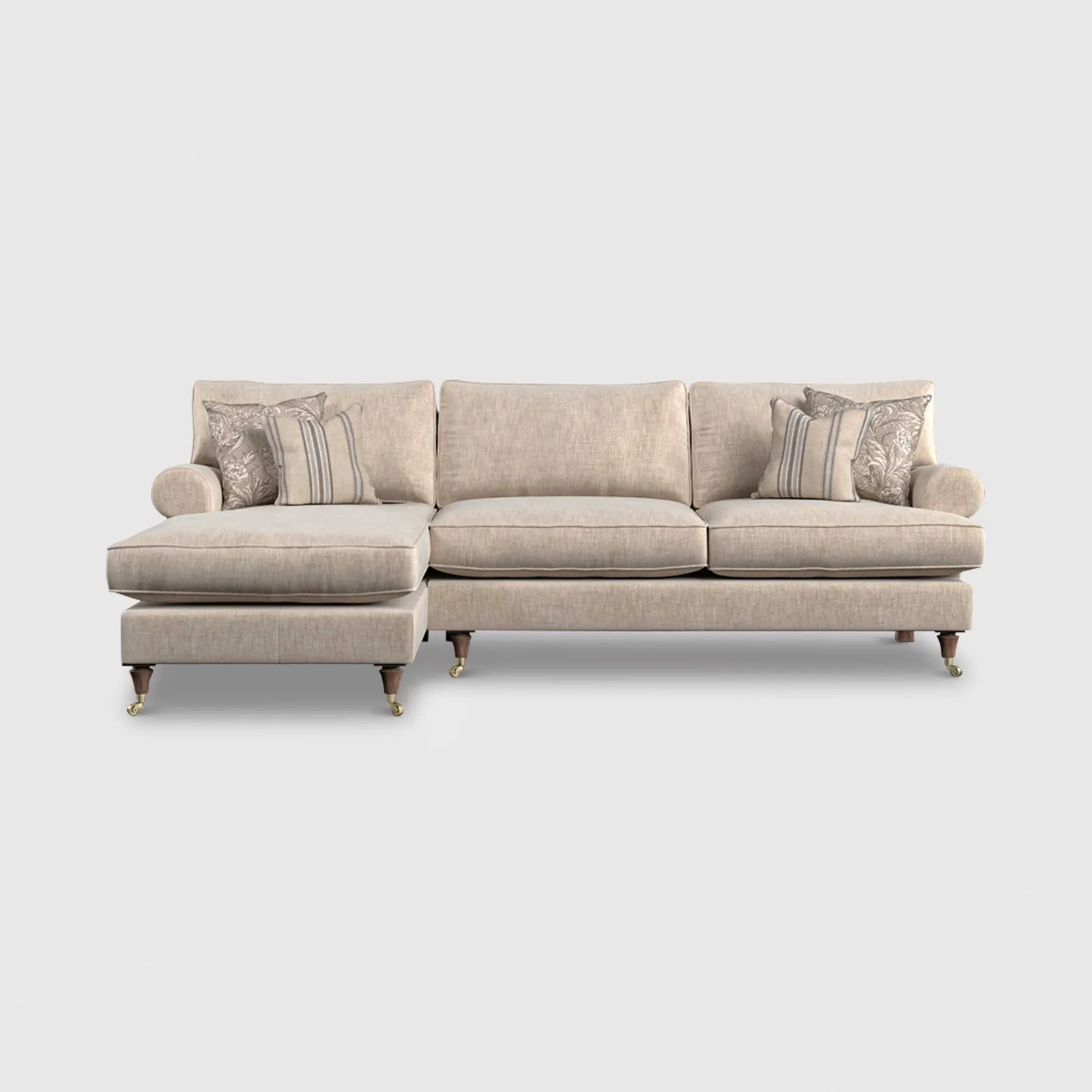 English Heritage Finch Large Lhf Chaise Sb, Neutral | Barker & Stonehouse 1
