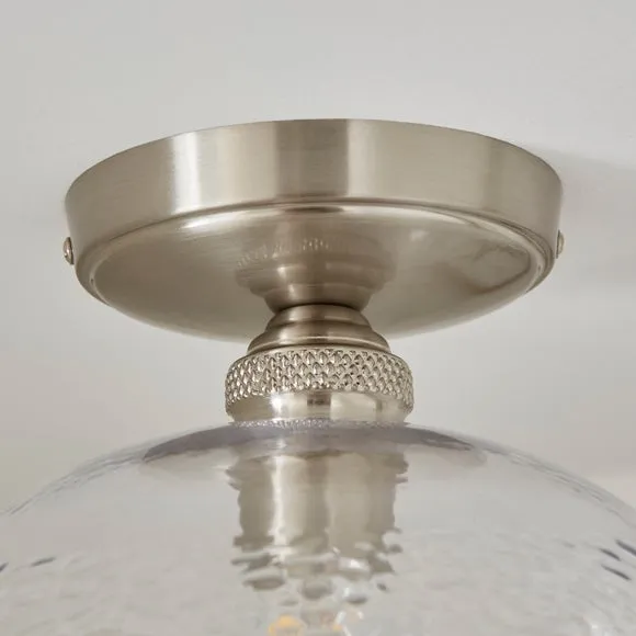 Hemsby Mid Century Flush Ceiling Light 4