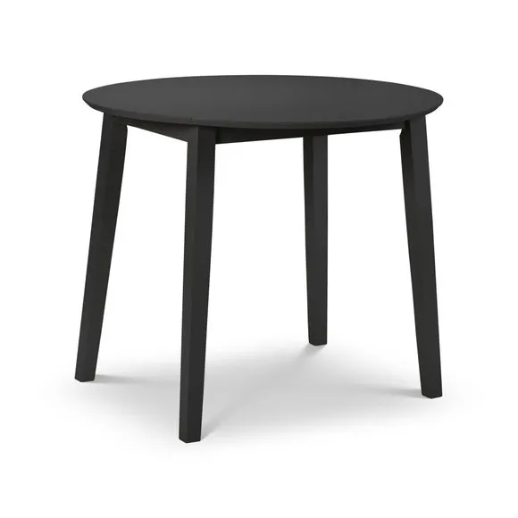 Coast 2-4 Seater Round Drop Leaf Dining Table with 4 Coast Chairs 4