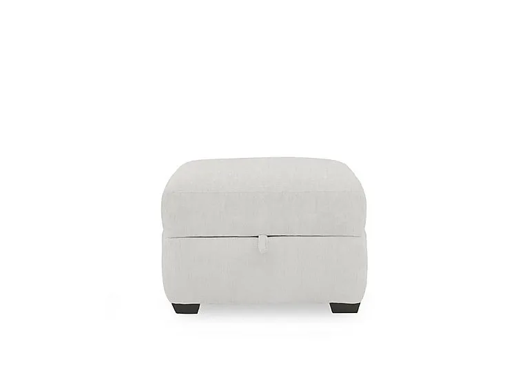 Gemini Fabric Storage Footstool