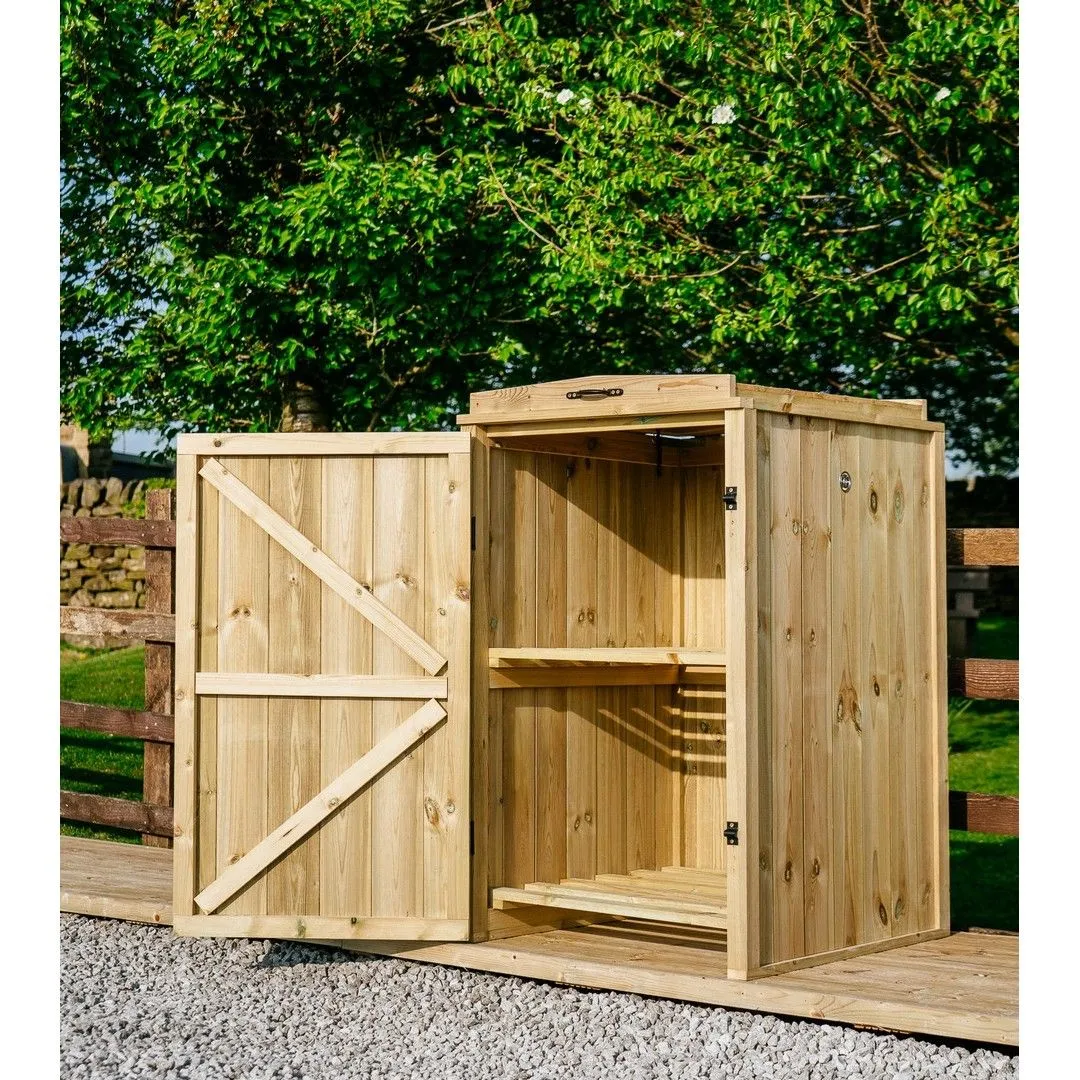 Buttercup Farm Chatburn 2 Box Store - Timber - Fits 2 x Boxes in Brown 3