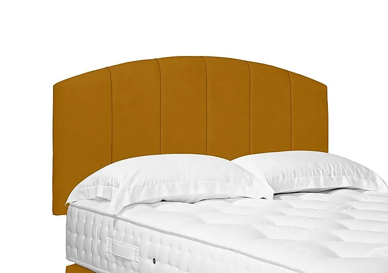 Artisan Collection Bow Standard Strutted Headboard - Single - Plush Corn