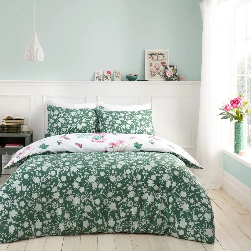 GAVENO CAVAILIA Delsie Printed Duvet Cover in Pink 2