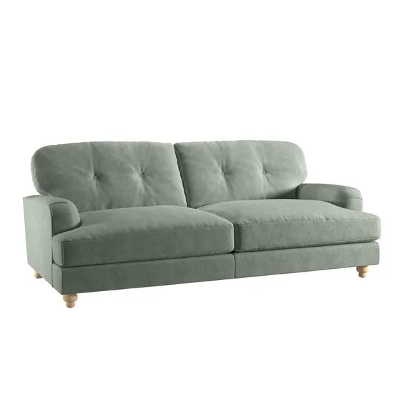 Martha Vintage Velvet 3 Seater Sofa 3