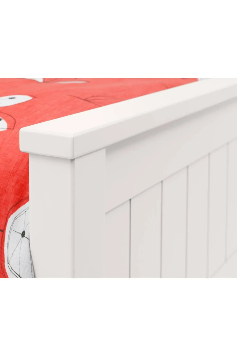 Julian Bowen Maine Bookcase Bed in White 4