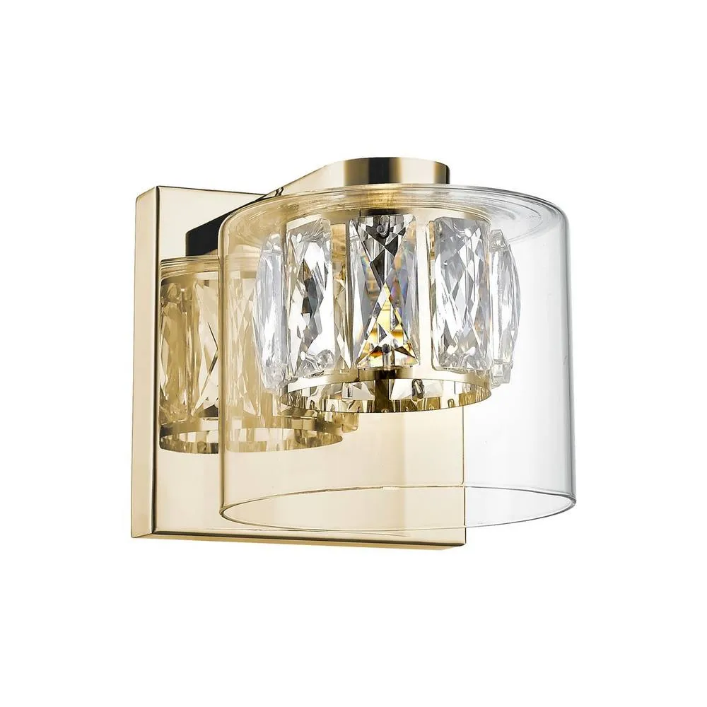 Netlighting Gem Wall Lamp French Gold 450lm 3000K