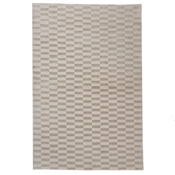 Mira Checkerboard Washable Rug 5