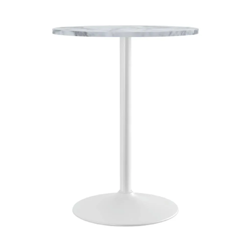 netfurniture Richmond White Poseur Table 6