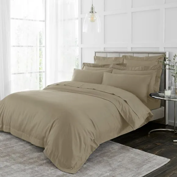 Hotel 230 Thread Count 100% Cotton Sateen Duvet Cover 2