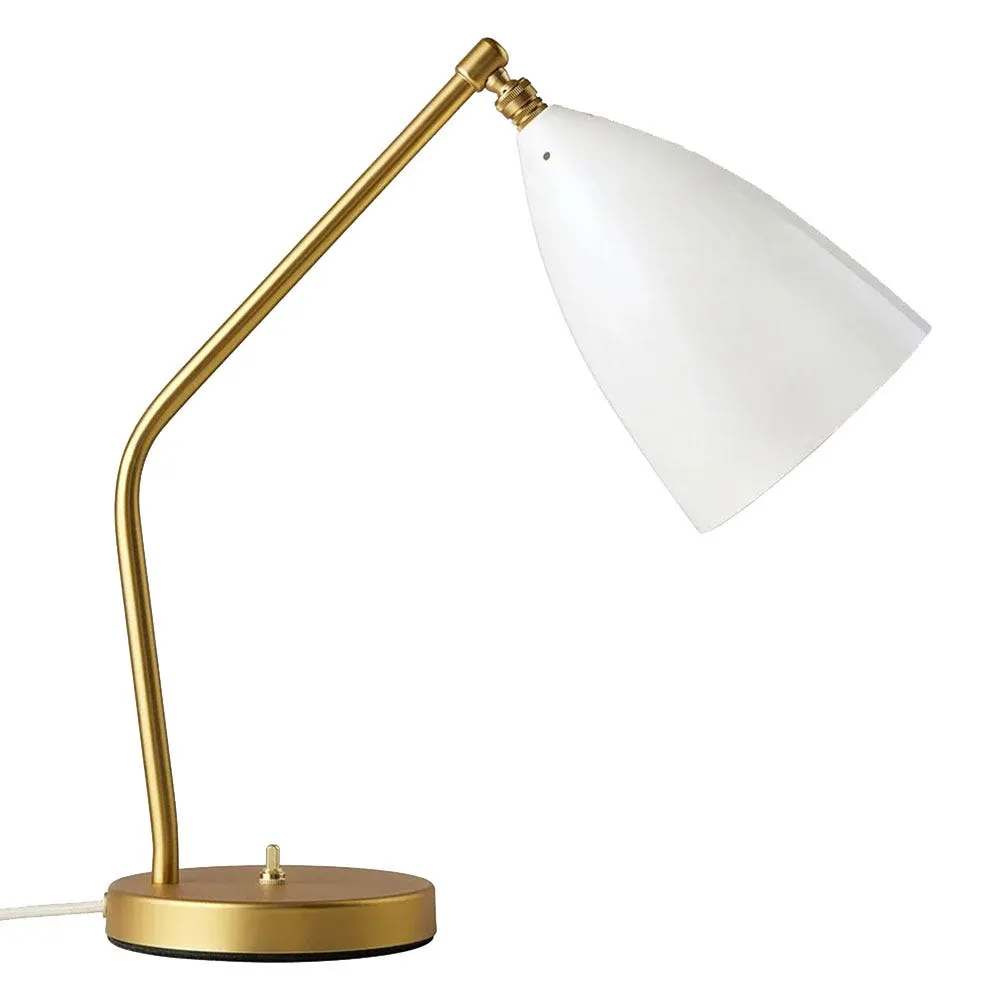 Gubi Gräshoppa Table Lamp Glossy Alabaster White 2