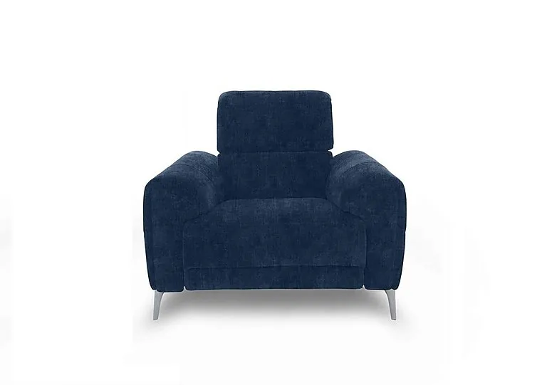 Vino Fabric Power Recliner Chair with Power Headrest and Heated Seat