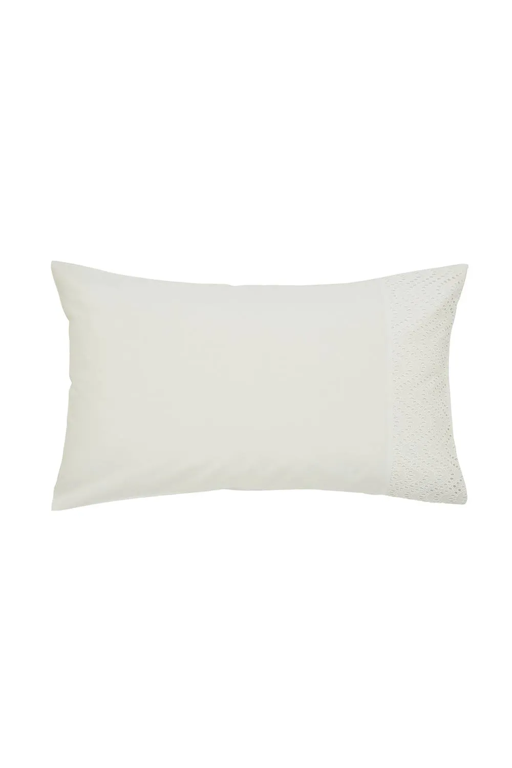 Helena Springfield 'Margo Embroidery' Cotton Duvet Cover Set in White 3