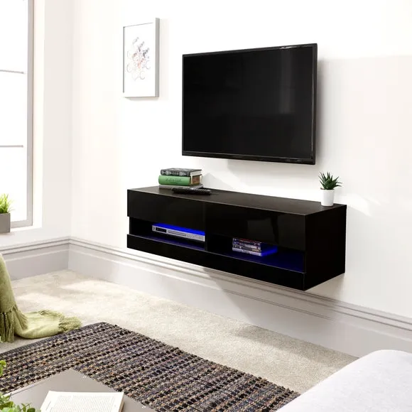 Return - Galicia LED Floating Wall TV Unit for TVs up to 55"