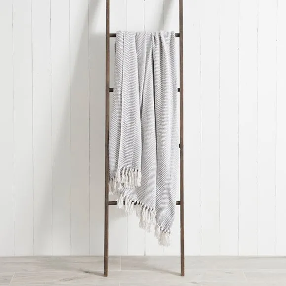 Jenson Herringbone Throw Blanket